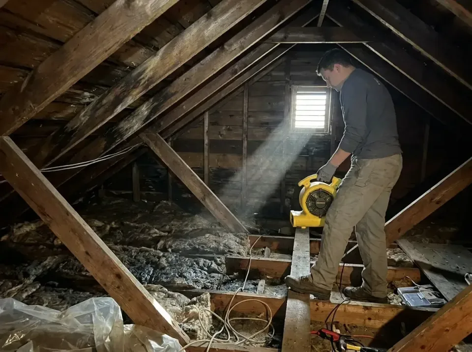 attic-water-damage-drying-proc-007 — frequently asked questions, Emergency Water Extraction & 24/7 Flood Response in Pueblo…